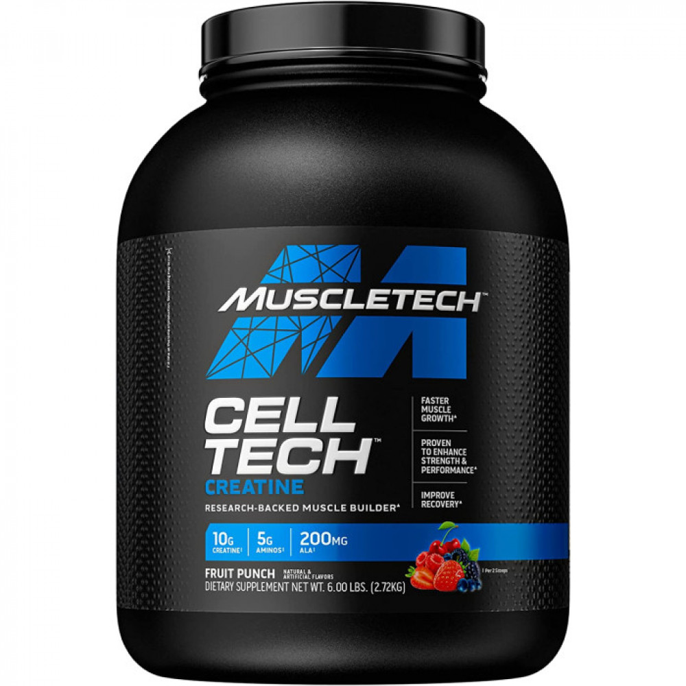 MuscleTech, Performance Series, CELL-TECH Creatine, Fruit Punch, 6.00 lb (2.72 kg)