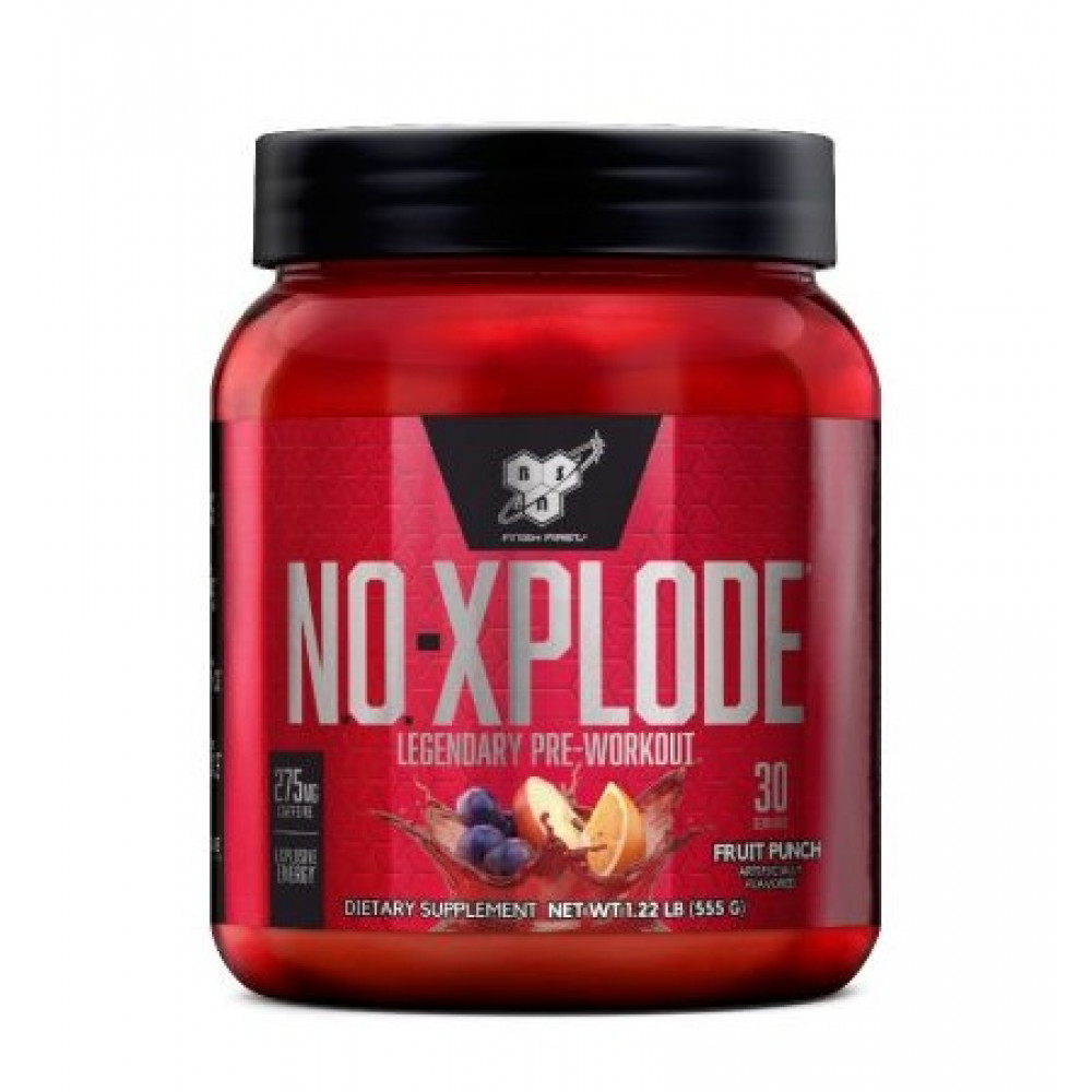 BSN, N.O.-Xplode, Pre-Workout, Fruit Punch, 30 Servings