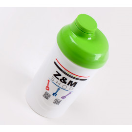 Z&M , Logo Cup, green  white , 20 oz